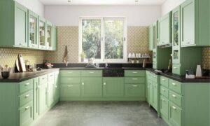 U-Shape Modular Kitchen
